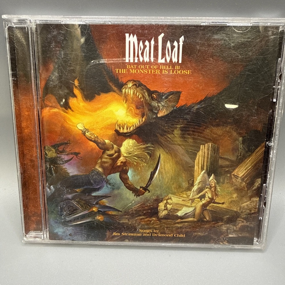 Meat Loaf Bat Out of Hell III: The Monster Is Loose CD 2006‎ Virgin Rock